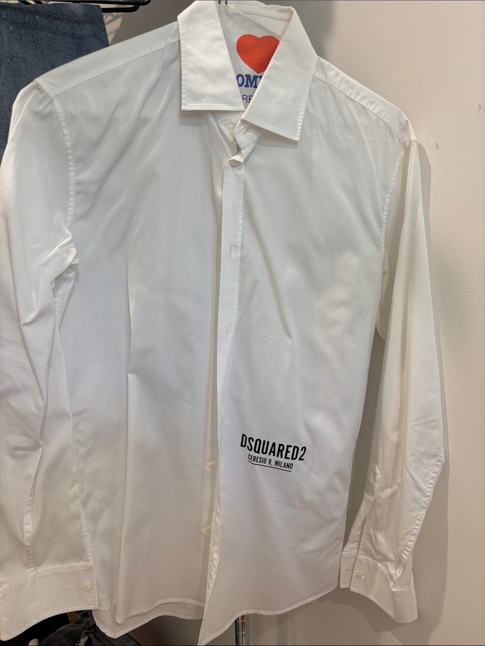 D squared 2 dress shirt size medium